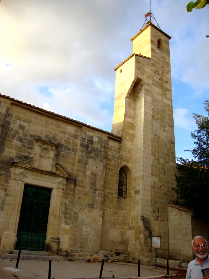 Gallargues-le-Montueux (Gard, Fr) église, tour