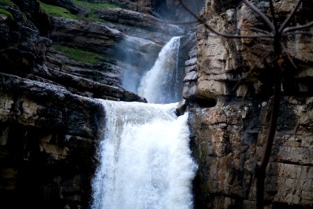 Gali Ali Beg waterfall in Erbil governorate, the Kurdistan Region of Iraq