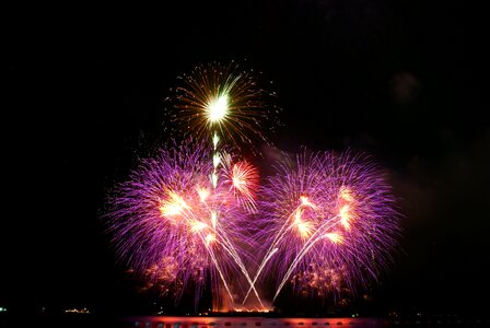 Thailand pattaya firework photo