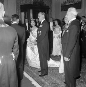 Galaconcert door Koninklijke Militaire Kapel in de Kurz te Den Haag , Koningin S, Bestanddeelnr 911-7020