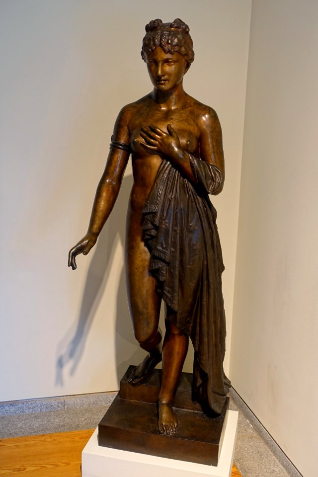 Galatea by Franklin B. Simmons, 1912, bronze - Portland Museum of Art - Portland, Maine - DSC04299