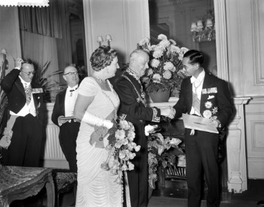 Galaconcert door Koninklijke Militaire Kapel in de Kurzaal te Scheveningen, v.l., Bestanddeelnr 911-7037