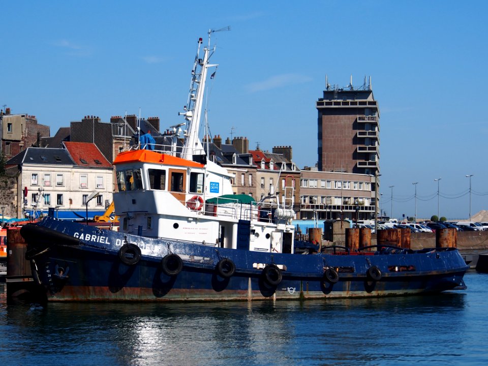 Gabriel de Clieu - IMO 7314709 - Callsign FO27067 at Dieppe, pic1