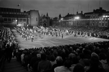 Gala-avond Nato Taptoe te Arnhem, overzichten Taptoe, Bestanddeelnr 919-3032