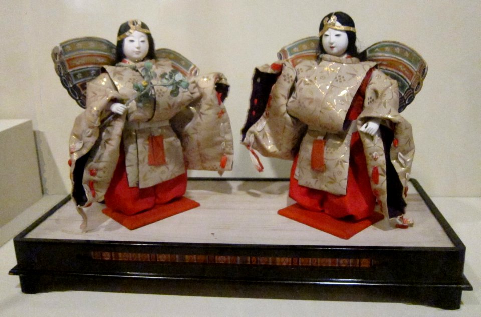 Gagaku dancers, 19th century, Honolulu Museum of Art