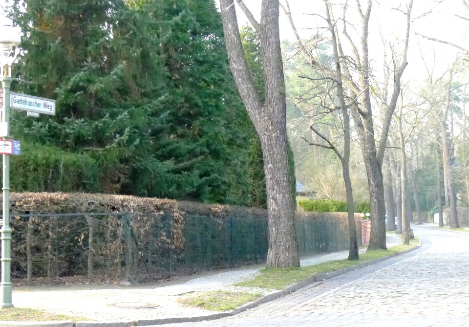 Gadebuscher Weg Berlin-Dahlem