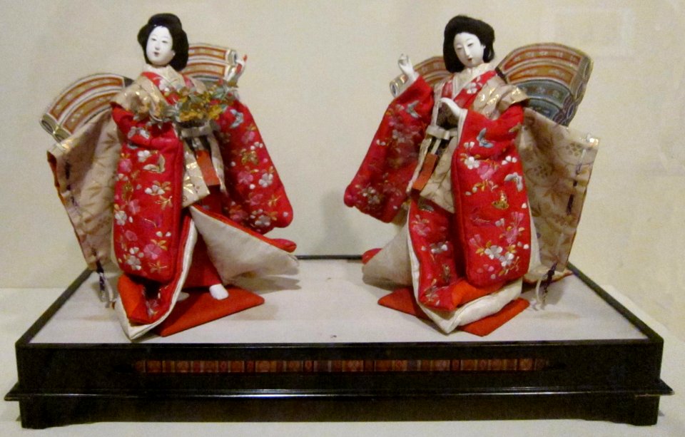 Gagaku dancers, 19th century, Honolulu Museum of Art II
