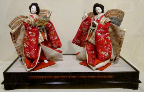 Gagaku dancers, 19th century, Honolulu Museum of Art II