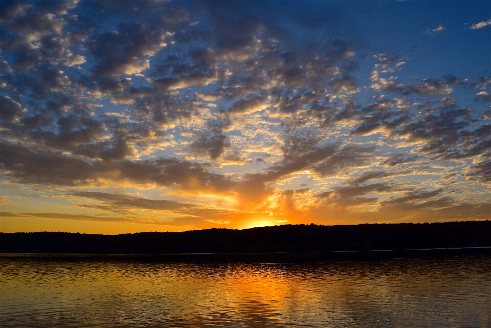 Sky water landscape