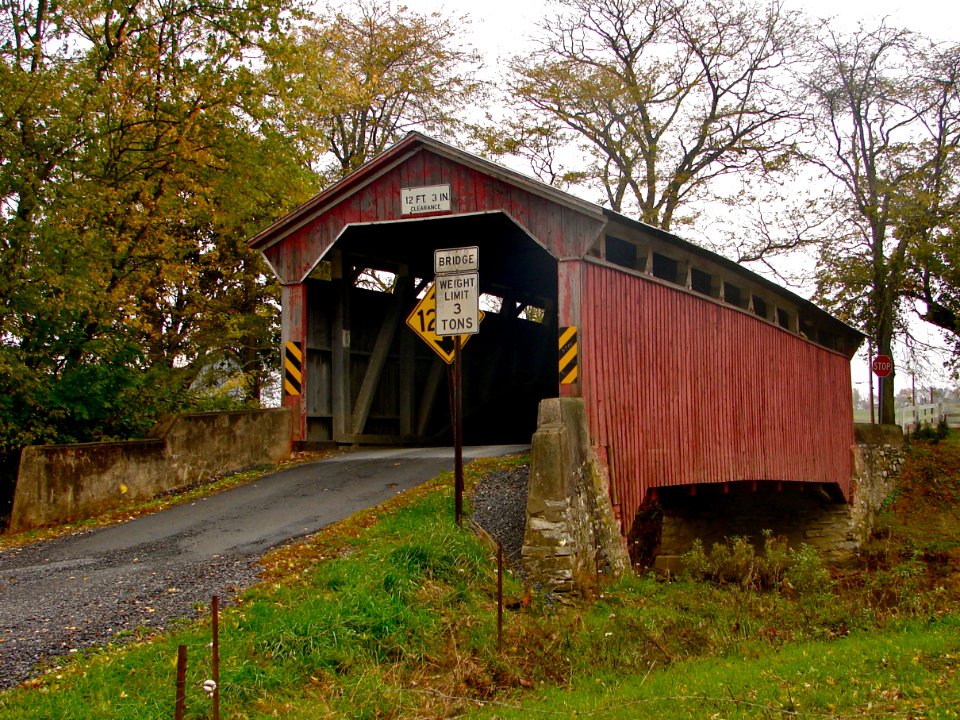 G Brown Covered Bridge Montour Co