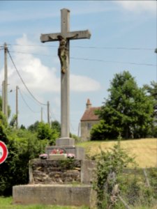 Fyé (Sarthe) calvaire D108