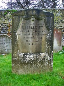 G.H. Elliott's grave, Rottingdean