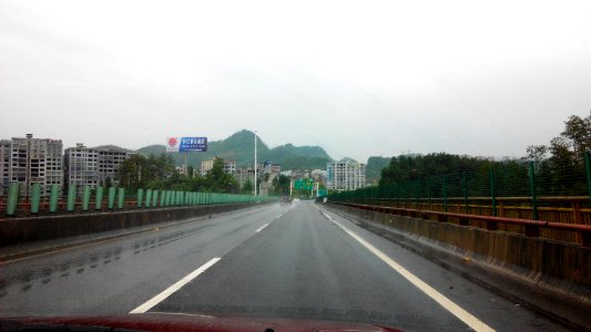 G4215 Chengdu Direction close to downtown Renhuai, Zunyi