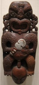 Gable figure (tekoteko), Maori, 1820s, Metropolitan Museum of Art, 1979.206.1437 photo