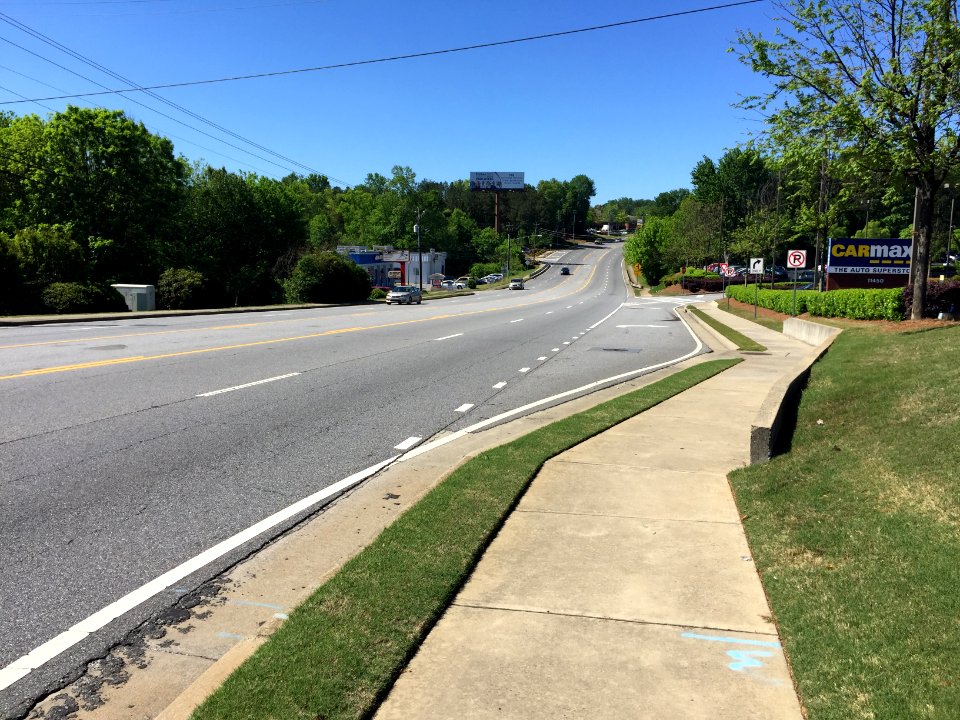 GA State Route 9 in Roswell