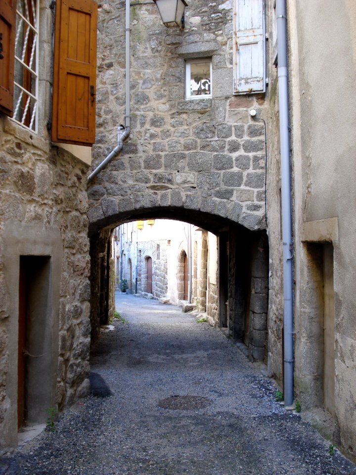 Génolhac (Gard, Fr), une ruelle