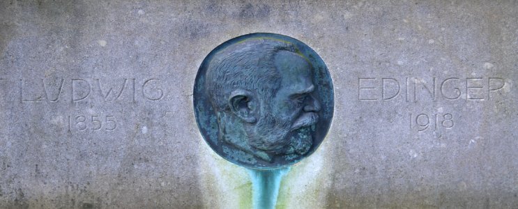 Frankfurt, Hauptfriedhof, Grab II GG 21 Ludwig Edinger (1)