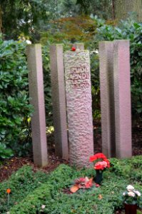Frankfurt, Hauptfriedhof, Grab II Rudi Arndt