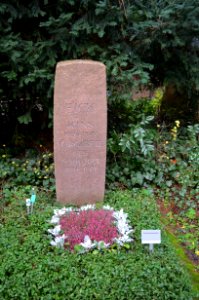 Frankfurt, Hauptfriedhof, Grab IV 433 Hans Eick
