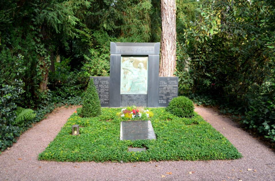 Frankfurt, Hauptfriedhof, Grab II 360 Kümmel (1)