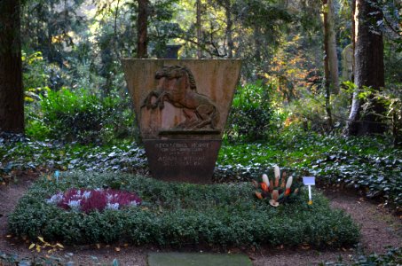 Frankfurt, Hauptfriedhof, Grab I 259 Appolonia Hoppe