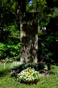 Frankfurt, Hauptfriedhof, Grab I 160 Weber