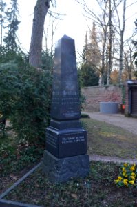 Frankfurt, Hauptfriedhof, Grab K 295 Gerlich