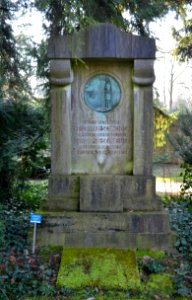 Frankfurt, Hauptfriedhof, Grab I 354 Schneider