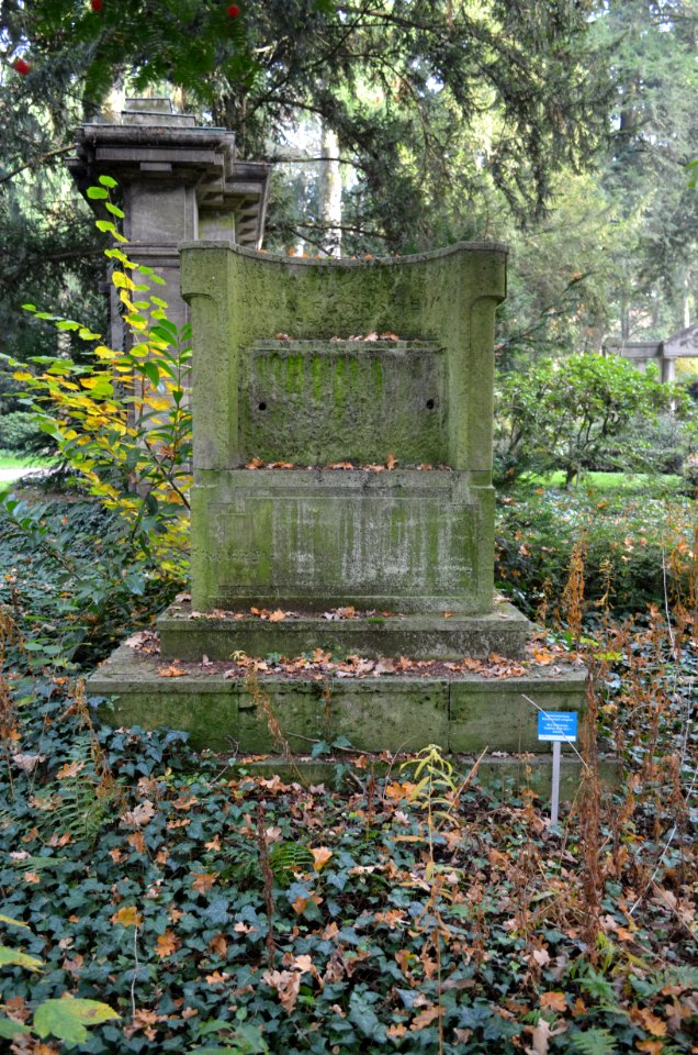 Frankfurt, Hauptfriedhof, Grab II Gartengräber 6 Flörsheim