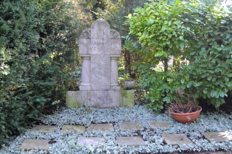 Frankfurt, Hauptfriedhof, Grab I 609-610 Wenner