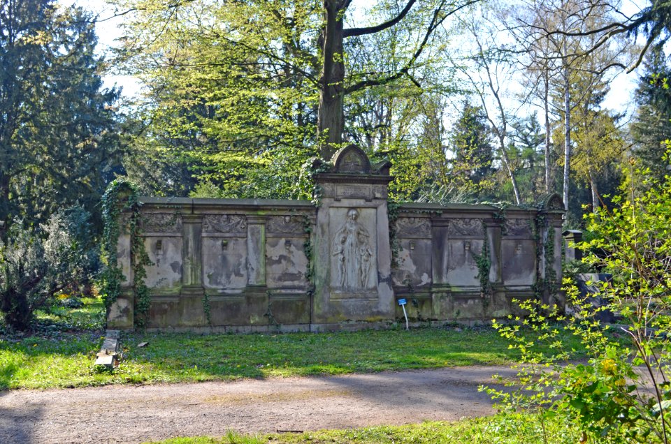 Frankfurt, Hauptfriedhof, Grab J 331-334 von Guaita