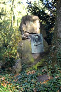 Frankfurt, Hauptfriedhof, Grab K 196 Schmidt