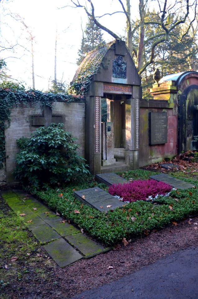 Frankfurt, Hauptfriedhof, Grab I adM 63 Bartmann