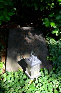 Frankfurt, Hauptfriedhof, Grab Kolb, Walter (1)