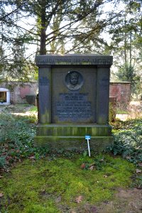 Frankfurt, Hauptfriedhof, Grab I 371 Unverzagt