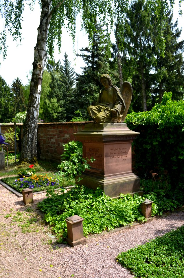Frankfurt-Bornheim, Friedhof, Grab A adM 25 Rüffer-Selke (1)