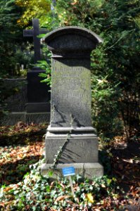 Frankfurt, Hauptfriedhof, Grab J 765 Schultheis