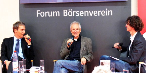 Frankfurter Buchmesse 2011 Alexander Fest, Eugen Ruge, Holger Heimann