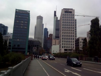 Frankfurter Skyline am 16.10.2015