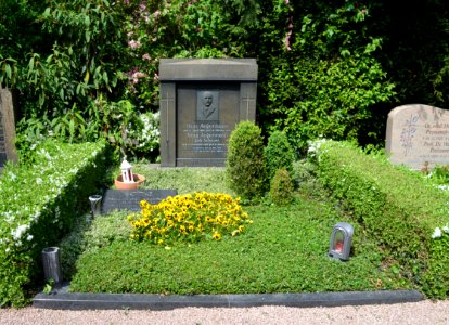 Frankfurt-Bornheim, Friedhof, Grab D 1146 Angermann (1)