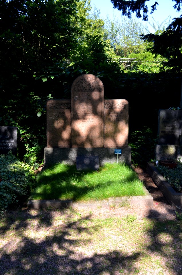 Frankfurt-Niederrad, Friedhof, Grab C 13a-14a Rapps-Kilian