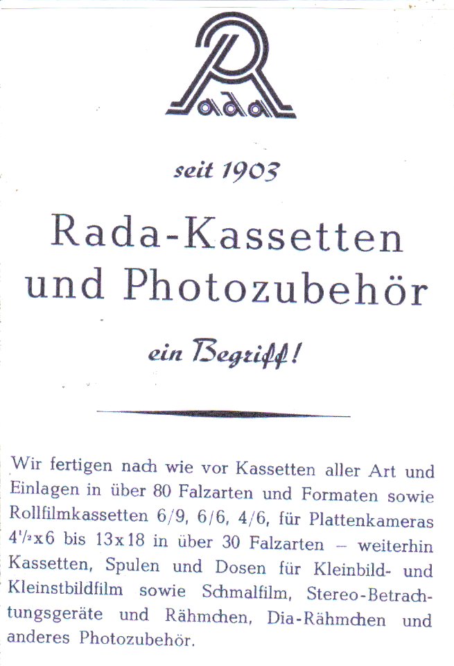 Frankfurt-Rödelheim Rada Metallwarenfabrik, In der Au A1