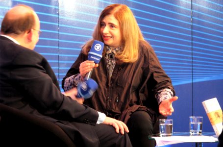 Frankfurter Buchmesse 2011 Sibylle Lewitscharoff und Denis Scheck