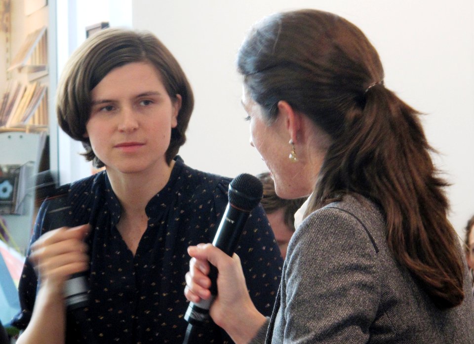 Frankfurter Buchmesse 2011 Judith Schalansky und Felicitas von Lovenberg