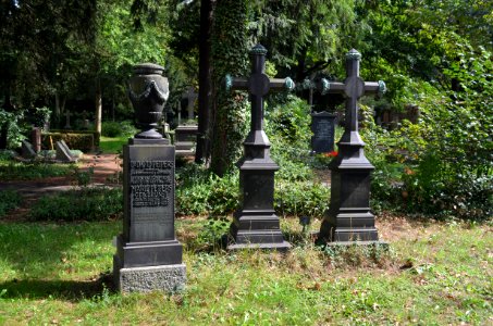 Frankfurt, Hauptfriedhof, Grab D 26 Peipers.JPG, Rückseite