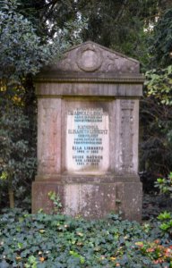 Frankfurt, Hauptfriedhof, Grab II 200 Libbertz