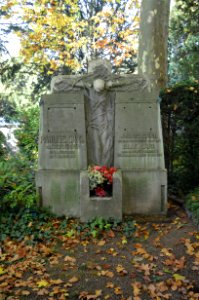 Frankfurt, Hauptfriedhof, Grab F 478 Carl