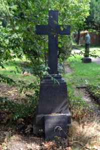 Frankfurt, Hauptfriedhof, Grab D 18a Eckhardt