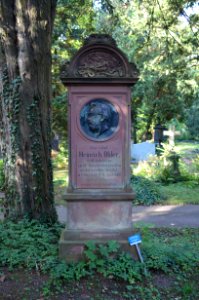 Frankfurt, Hauptfriedhof, Grab E 494 Ohler