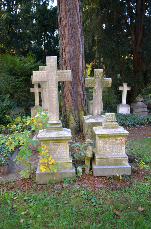 Frankfurt, Hauptfriedhof, Grab C 96 Kessler